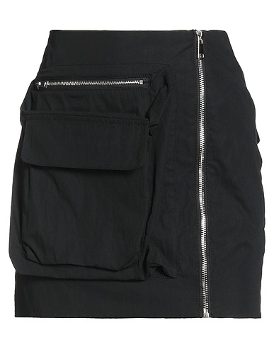 ISABELLE BLANCHE Paris 미니 스커트 블랙 70% 코튼, 30% 폴리아미드
