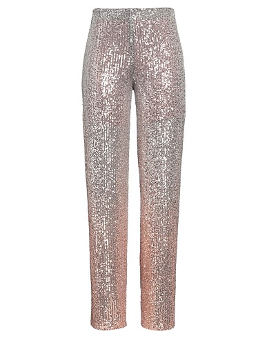 LE SARTE DEL SOLE Casual trouser Silver 95% Polyester, 5% Elastane