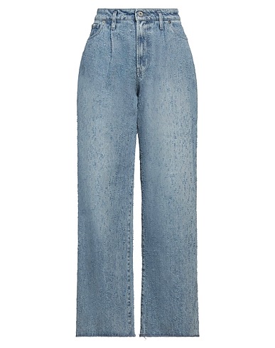 HALFBOY Denim pants Blue 100% Cotton