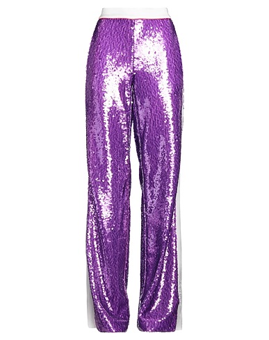 ICEBERG Pantalone Malva 100% Poliestere, Acetato, Viscosa