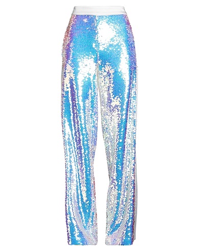 ICEBERG Pantalone Azzurro 100% Poliestere, Acetato, Viscosa