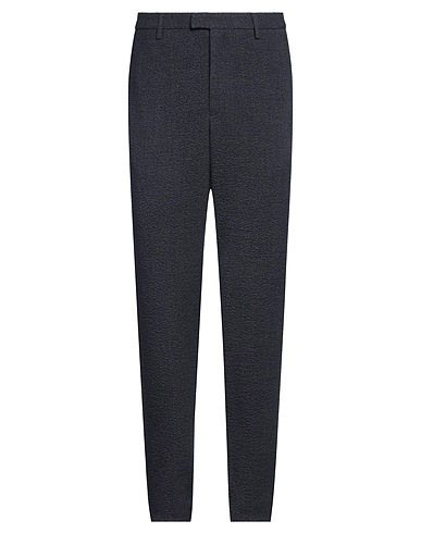 EMPORIO ARMANI Casual pants Midnight blue 98% Virgin Wool, 2% Elastane