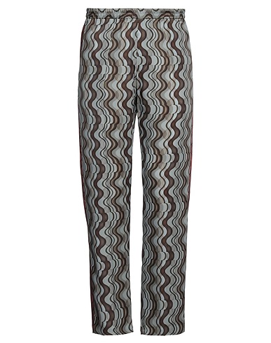 DRIES VAN NOTEN Casual trouser Grey 100% Viscose
