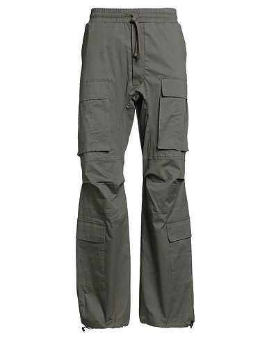 THOM KROM Casual pants Military green 97% Cotton, 3% Elastane