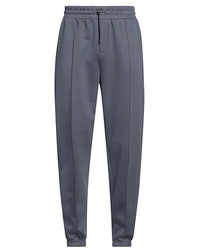EMPORIO ARMANI Casual trouser Slate blue 100% Modal