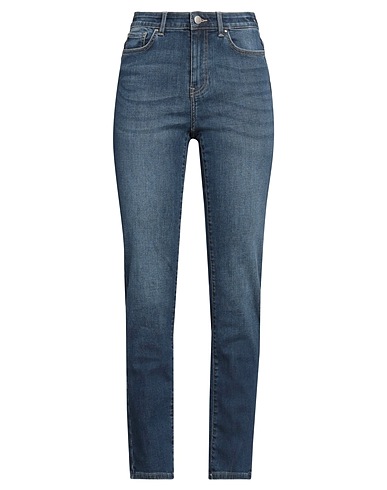 ONLY Denim trousers BLUE DENIM Blue 64% Cotton, 31% Polyester, 3% Viscose, 2% Elastane