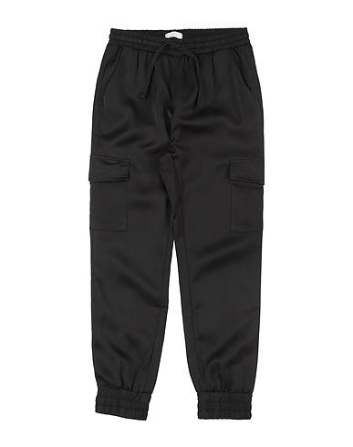 FUN & FUN Casual trouser Black 96% Polyester, 4% Elastane