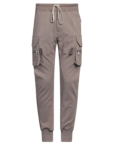 RICK OWENS Pantalone Khaki 100% Cotone