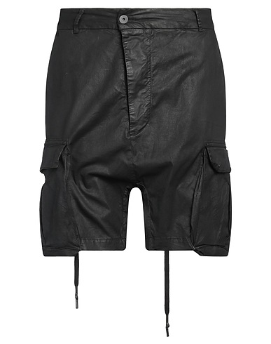 11 by BORIS BIDJAN SABERI Shorts & Bermuda Black 97% Cotton, 3% Elastane