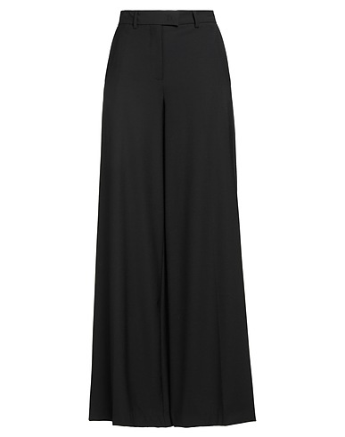 BALLANTYNE Casual trouser Black 53% Polyester, 43% Virgin Wool, 4% Elastane