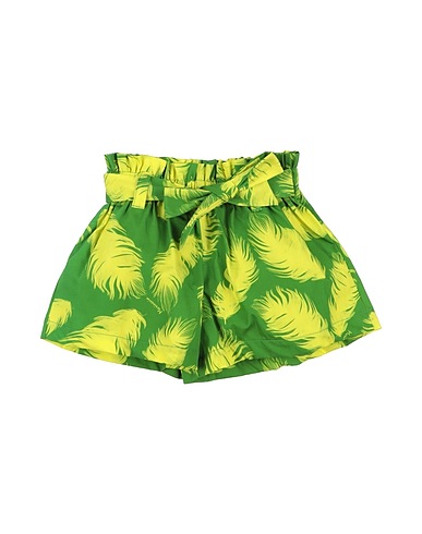 MARIUCCIA Shorts & Bermuda Green 100% Cotton