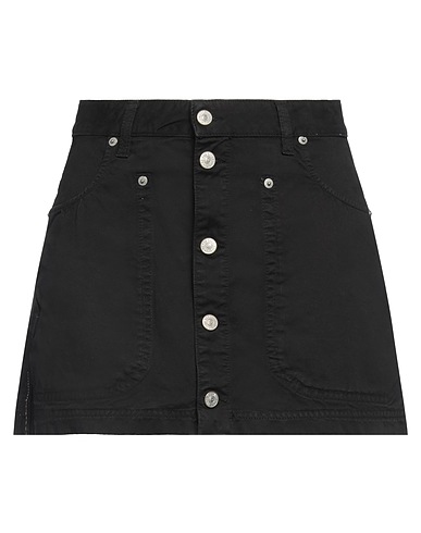 DIESEL Denim skirt Black 100% Cotton