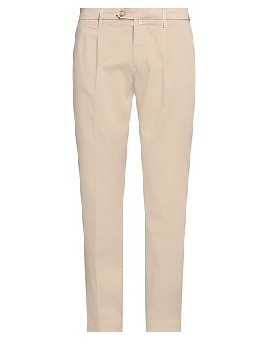 GIAMPAOLO Casual pants Beige 100% Cotton
