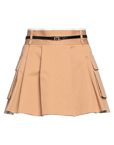 MAJE Mini skirt Beige 100% Cotton