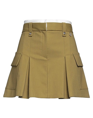 MAJE Minigonna Khaki 51% Cotone, 45% Viscosa, 4% Elastan
