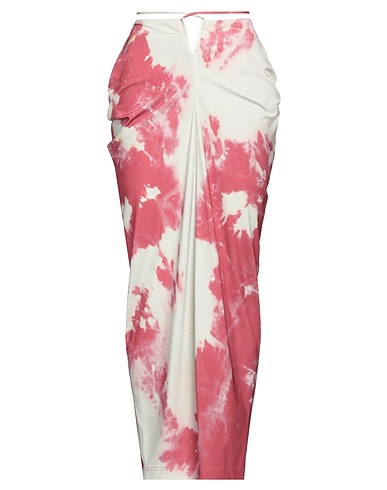 OUDE WAAG Gonna lunga Rosa antico 50% Triacetato, 45% Poliestere, 5% Poliuretano