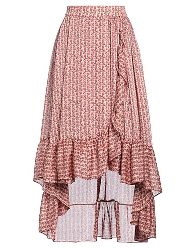MAJE Midi-Rock Rosa 100% Polyester