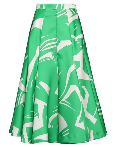 BEATRICE .B Midi skirt Green 100% Polyester