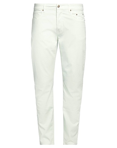 SIVIGLIA Casual trouser Light green 97% Cotton, 3% Elastane