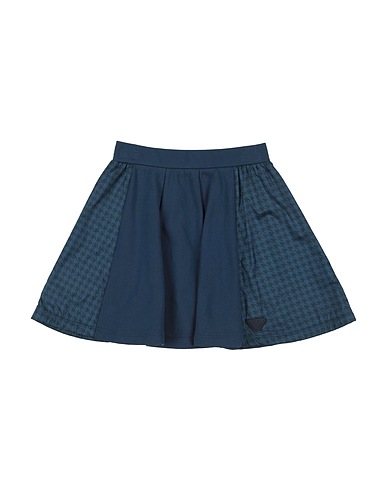 EMPORIO ARMANI Skirt Midnight blue 100% Cotton, Polyester, Elastane