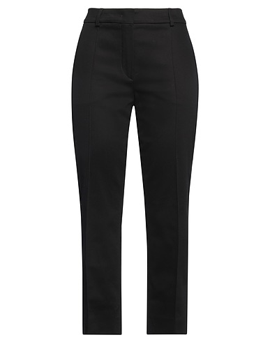 SPORTMAX Pantalone Nero 97% Cotone, 3% Elastan