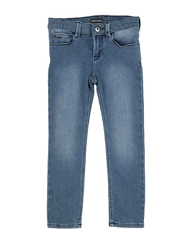 EMPORIO ARMANI Denim pants Blue 98% Cotton, 2% Elastane