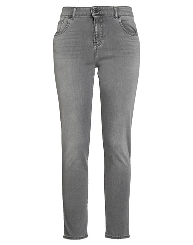 EMPORIO ARMANI Jambe droite Gris 77% Coton, 10% Lyocell, 9% Élastomultiester, 4% Élasthanne
