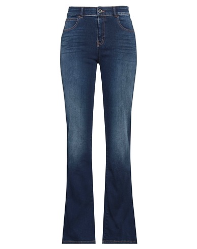 EMPORIO ARMANI Bootcut Jeans Blue 77% Cotton, 10% Lyocell, 9% Elastomultiester, 4% Elastane