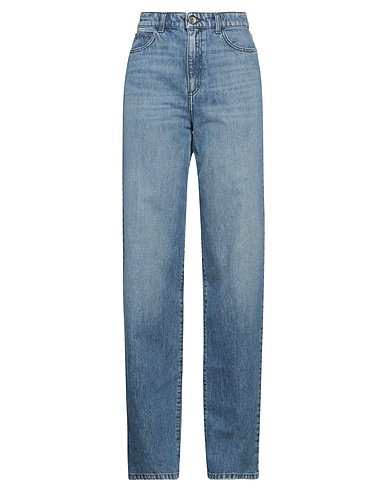 EMPORIO ARMANI Denim trousers Blue 100% Cotton