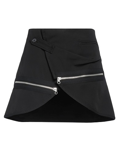 COURRÈGES Mini skirt Black 100% Cotton