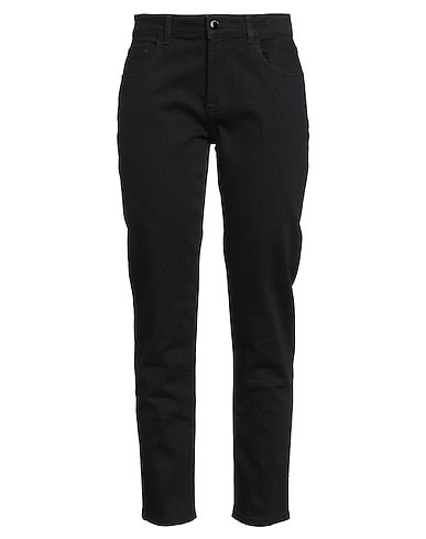 EMPORIO ARMANI Denim trousers NERO 98% Cotton, 2% Elastane