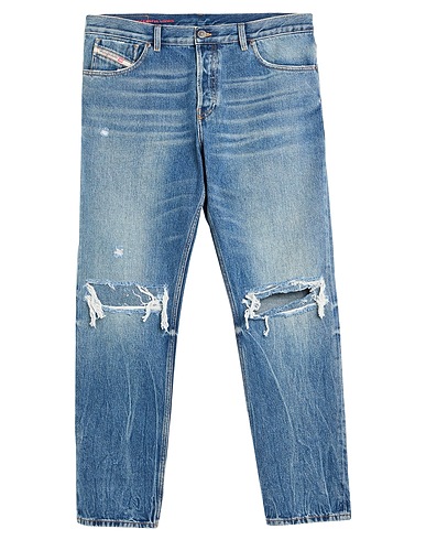 DIESEL Denim trousers Blue 98% Cotton, 2% Other Fibres