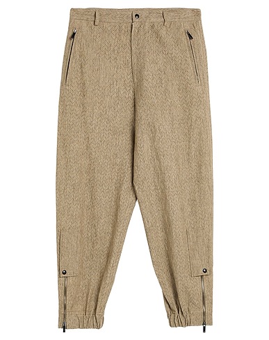 EMPORIO ARMANI Casual trouser Grey 100% Linen