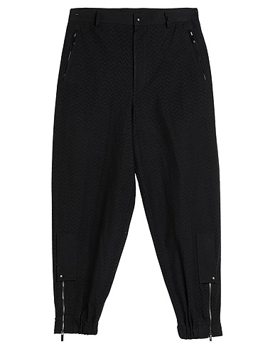 EMPORIO ARMANI Pantalone Nero 100% Lino