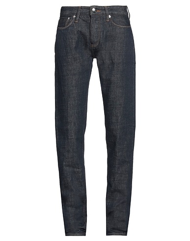 EMPORIO ARMANI Denim trousers Blue 99% Cotton, 1% Elastane
