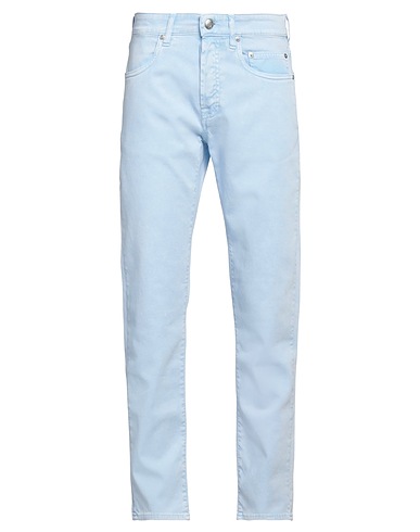 SIVIGLIA Casual trouser Sky blue 97% Cotton, 3% Elastane