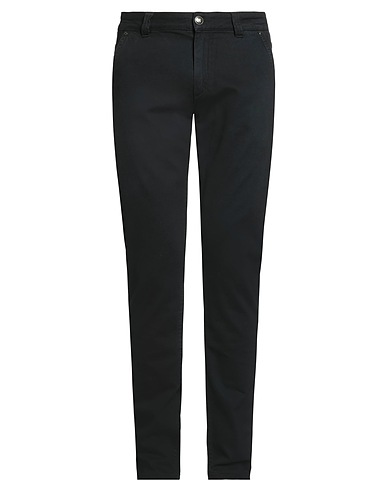 BARMAS Pantalone Nero 92% Cotone, 5% Cachemire, 3% Elastan