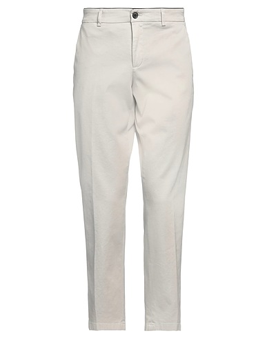 DEPARTMENT 5 Casual trouser Light grey 98% Cotton, 2% Rubber