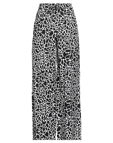 KARL LAGERFELD Casual trouser Black 55% Linen, 45% Viscose
