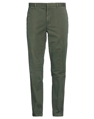 BOSS Повседневные брюки Тёмно-зелёный 98% Хлопок, 2% Эластан