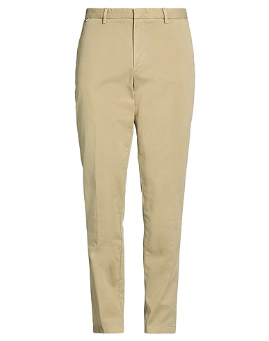 BOSS Casual trouser Sage green 98% Cotton, 2% Elastane