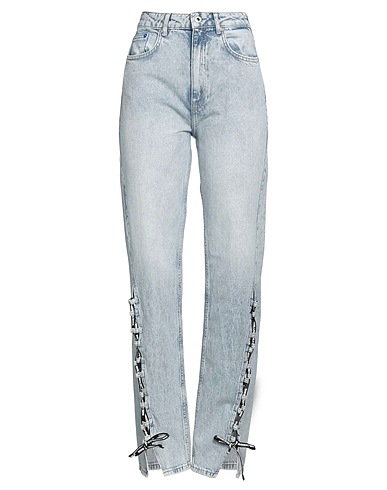 KARL LAGERFELD JEANS Denim trousers Blue 100% Organic cotton