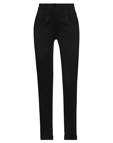 WHITE WISE Hosen Schwarz 68% Viskose, 27% Polyester, 5% Elastan