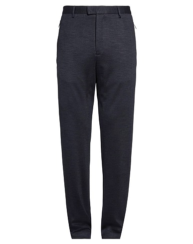 EMPORIO ARMANI Casual trouser Navy blue 59% Lyocell, 41% Virgin Wool