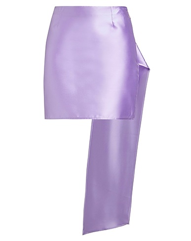 SIMONA CORSELLINI Mini skirt Lilac 100% Polyester