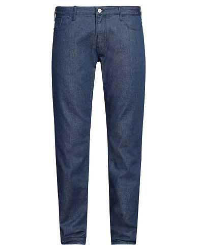 EMPORIO ARMANI Denim trousers Blue 98% Cotton, 2% Elastane