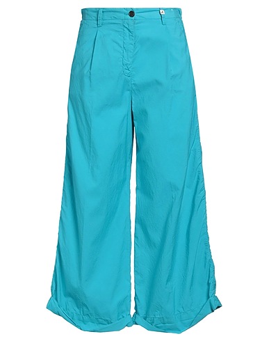 MYTHS Pantalon Bleu d'azur 75% Coton, 25% Soie