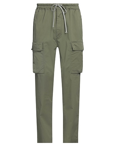 STATE OF ORDER Casual trouser Military green 97% Cotton, 3% Elastane