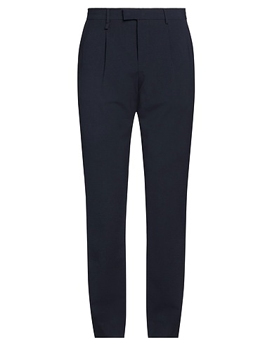PS PAUL SMITH Casual pants Navy 53% Wool, 45% Polyester, 2% Elastane