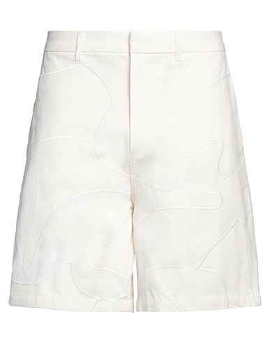 EMPORIO ARMANI Shorts & Bermuda White 100% Cotton, Polyester